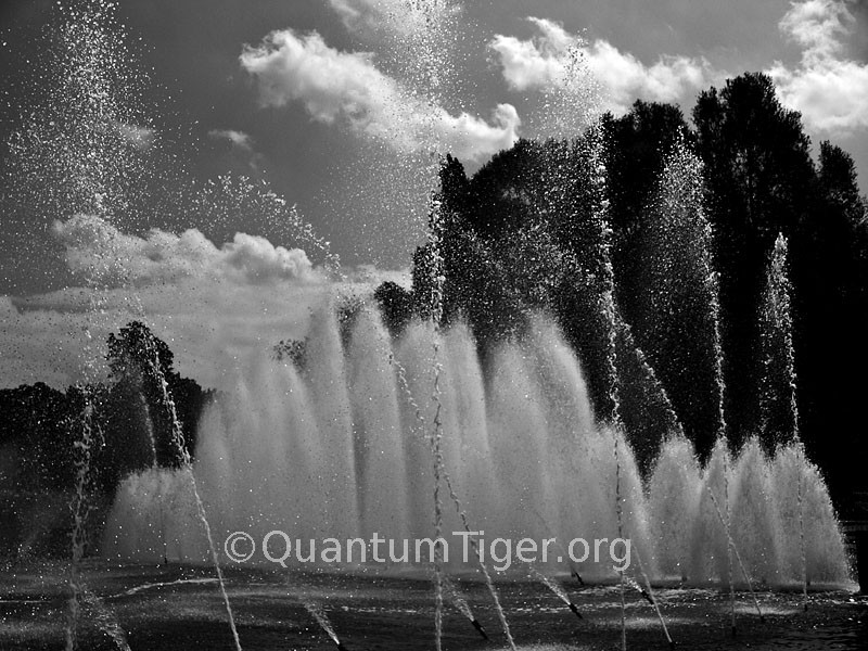 The fountain at Battersea Park