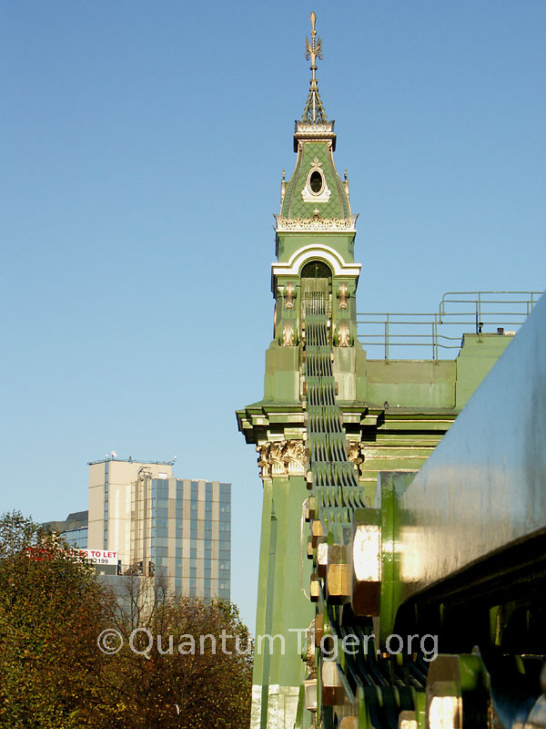 Hammersmith Bridge is a fascinating structure
