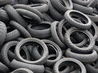 Photograph: Tyres. Location: Dartford, London