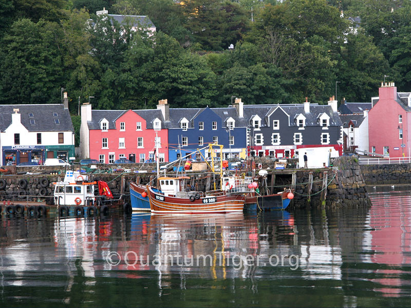 A fairly typical view across the harbour at Tobermory